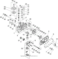 LH HYDROSTAT ASSEMBLY NO. 107-2465