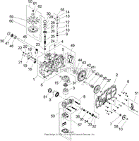 LH HYDROSTAT ASSEMBLY PART NO. 107-2465