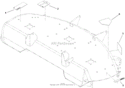 48IN DECK ASSEMBLY NO. 108-7173