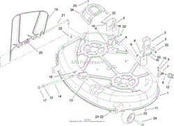 42 INCH DECK ASSEMBLY