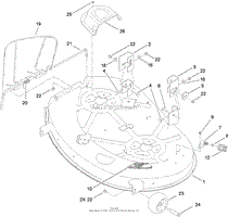 42 INCH DECK ASSEMBLY