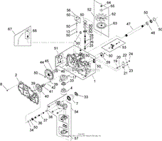 LH HYDRO ASSEMBLY NO. 110-6770