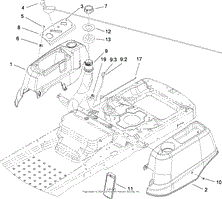 STYLING AND FUEL SYSTEM ASSEMBLY