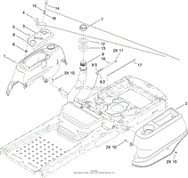 FUEL DELIVERY AND BODY STYLING ASSEMBLY