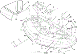 50 INCH DECK ASSEMBLY