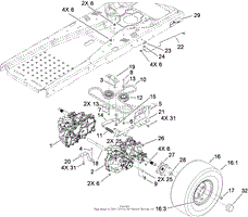 HYDRO DRIVE ASSEMBLY