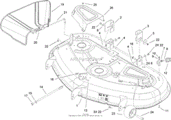 50 INCH DECK AND SIDE DISCHARGE ASSEMBLY