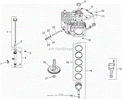 CRANKCASE ASSEMBLY KOHLER SV730-0025