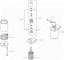 STARTER ASSEMBLY KOHLER SV730-0025