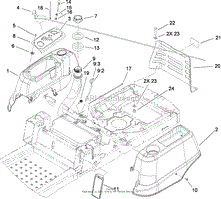 STYLING AND FUEL SYSTEM ASSEMBLY