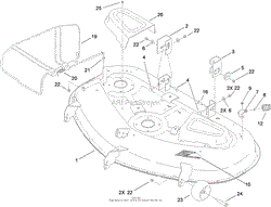 50 INCH DECK ASSEMBLY