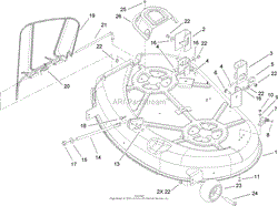 42 INCH DECK ASSEMBLY