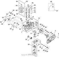 RH HYDRO ASSEMBLY NO. 110-6771