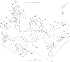 BODY STYLING AND FUEL POD ASSEMBLY