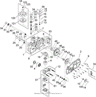 LH HYDROSTAT ASSEMBLY PART NO. 107-2465