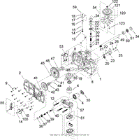 RH HYDROSTAT ASSEMBLY PART NO. 107-2466