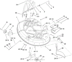 42IN DECK ASSEMBLY