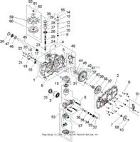 LH HYDROSTAT ASSEMBLY PART NO. 108-2394