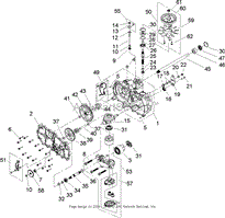 RH HYDROSTAT ASSEMBLY PART NO. 108-2393