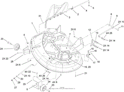 38IN DECK ASSEMBLY