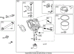 CARBURETOR ASSEMBLY (KEIHIN) BRIGGS AND STRATTON 31A707-0116-E1