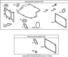 GASKET KIT BRIGGS AND STRATTON 31A707-0116-E1