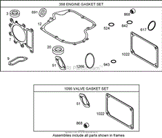 GASKET KIT BRIGGS AND STRATTON 31P777-0125-E1