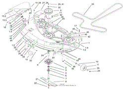 44IN DECK ASSEMBLY