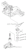 RANGE SHIFT ASSEMBLY TRANSMISSION ASSEMBLY NO. 104-2889