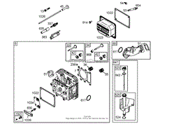 CYLINDER HEAD ASSEMBLY BRIGGS AND STRATTON 282H79-23502