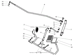 OPERATION TRAVEL PEDAL ASSEMBLY