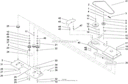 CUTTING PAN AND DRIVE SYSTEM ASSEMBLY