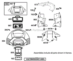 ENGINE BRIGGS &amp; STRATTON MODEL 406777-0157-E1(3)