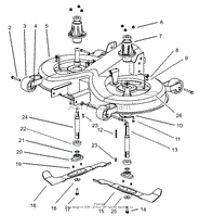 OPERATION-CUTTING PAN ASSEMBLY