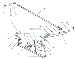 OPERATION TRAVEL PEDAL ASSEMBLY