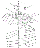 CUTTING PAN, MOWER HOUSING ASSEMBLY