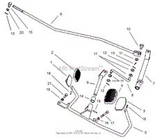 TRAVEL PEDAL ASSEMBLY