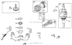 CRANKSHAFT ASSEMBLY BRIGGS AND STRATTON 441577-0120-E1