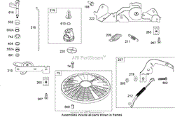 GOVERNOR ASSEMBLY BRIGGS AND STRATTON 441677-0136-E1