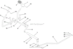 OPERATION - TRAVEL PEDAL ASSEMBLY