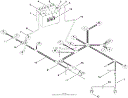 BATTERY AND ELECTRICAL HARNESS ASSEMBLY