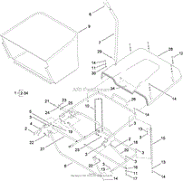 GRASS COLLECTOR ASSEMBLY