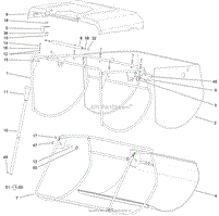 GRASS COLLECTOR ASSEMBLY NO. 125-2325