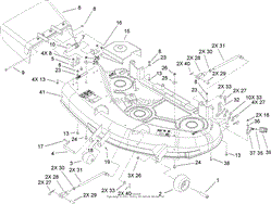 44IN DECK ASSEMBLY