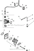 FUEL SYSTEM ASSEMBLY KOHLER CV492S-27525