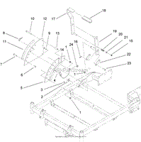 HEIGHT-OF-CUT HANDLE AND PLATE ASSEMBLY