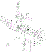 LEFT HAND HYDRO TRANSAXLE ASSEMBLY NO. 119-3330