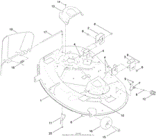 42 INCH DECK ASSEMBLY