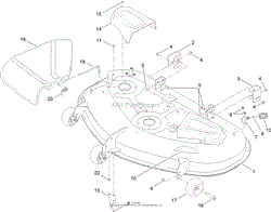 50 INCH DECK ASSEMBLY