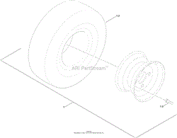 REAR TIRE ASSEMBLY